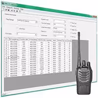 نرم افزار پروگرام تجهیزات رادیویی بیسیم (ارسال بصورت CD بنا به نوع در خواست 