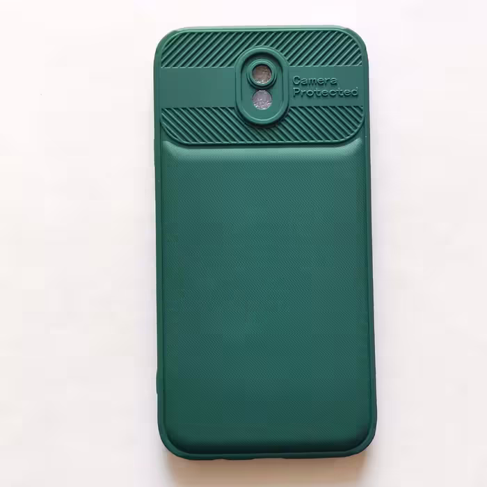 قاب ژله ای کربنی درجه یک محکم سبز گوشی سامسونگ J7 pro 