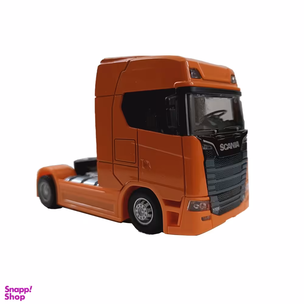 ماشین بازی عقب کش مدل کشنده ی تریلی اسکانیا R370