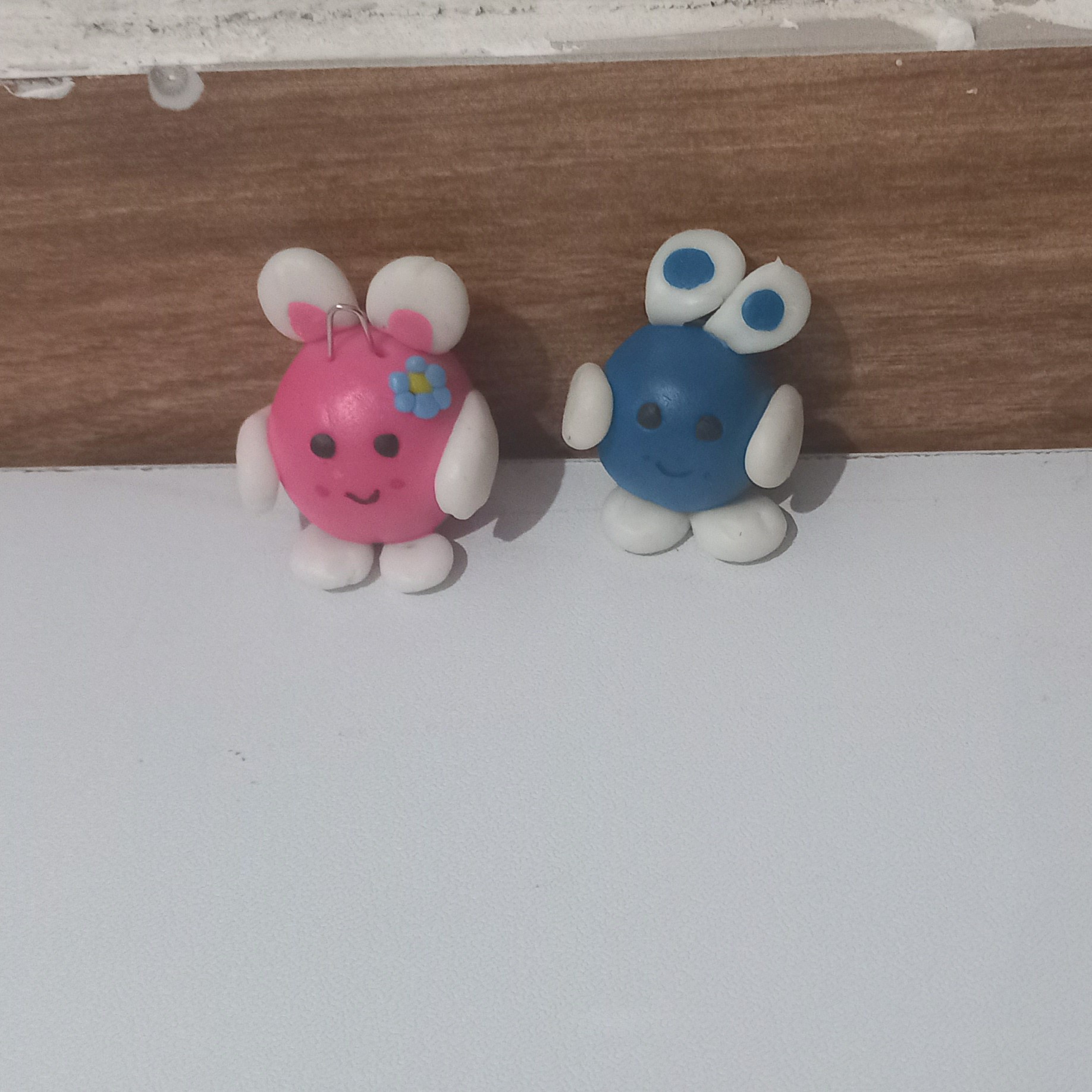 جاسویچی طرح خرگوش دختر و پسر.   