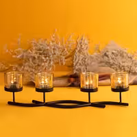 جاشمعی ضربدری 4شعله کد2-3855