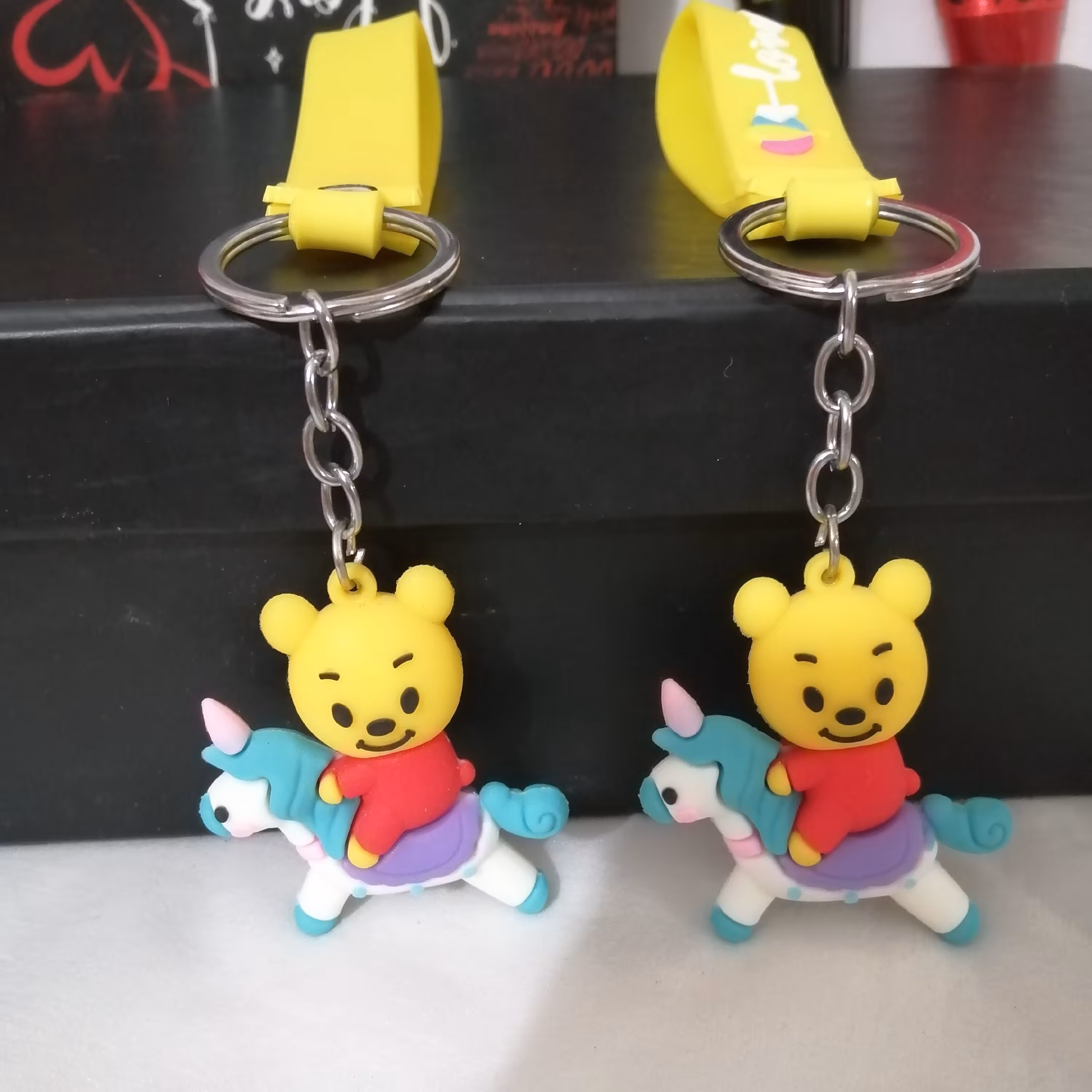 سرکلیدی سلیکونی اسب تک شاخ وخرس