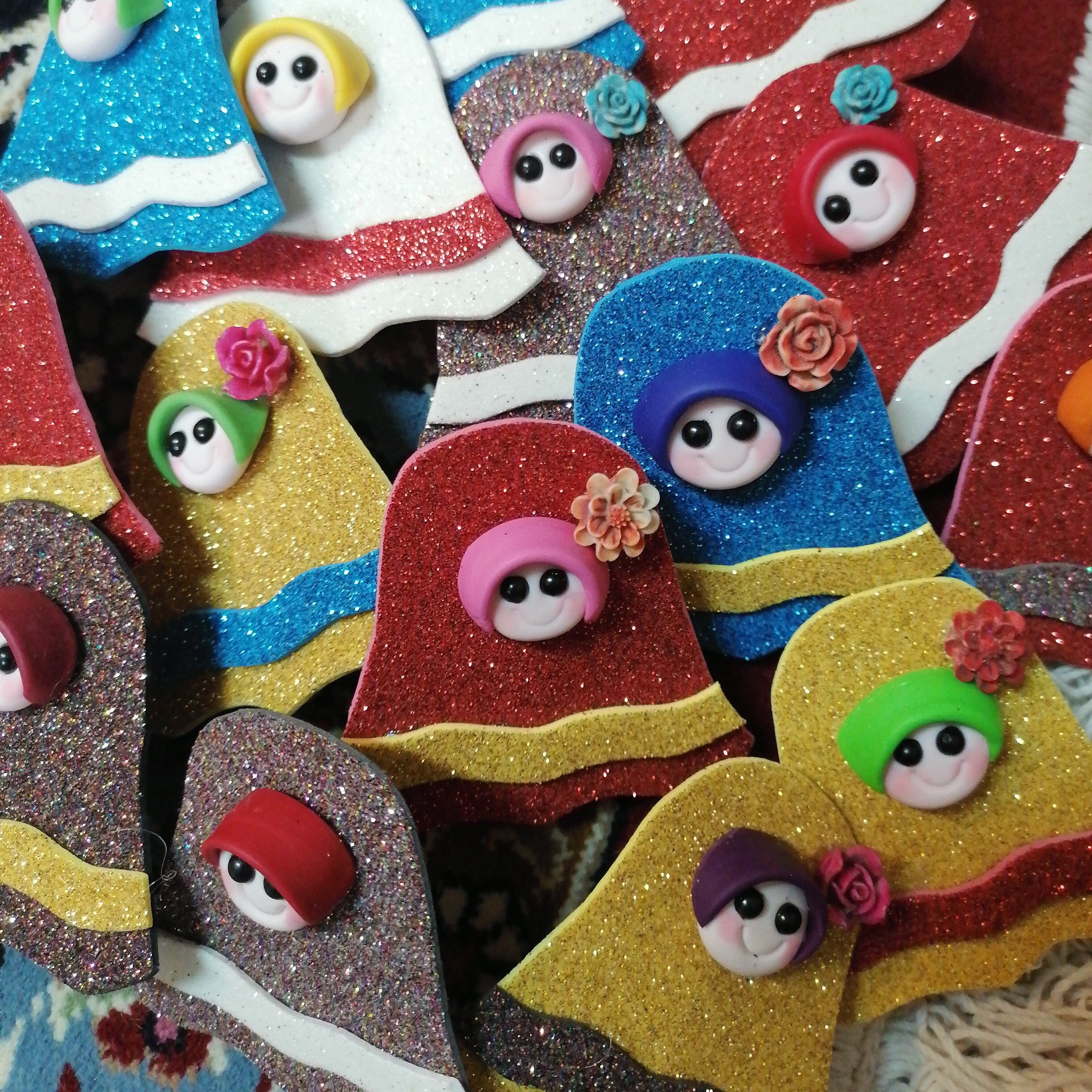 سرمدادی دخترانه فومی خمیری