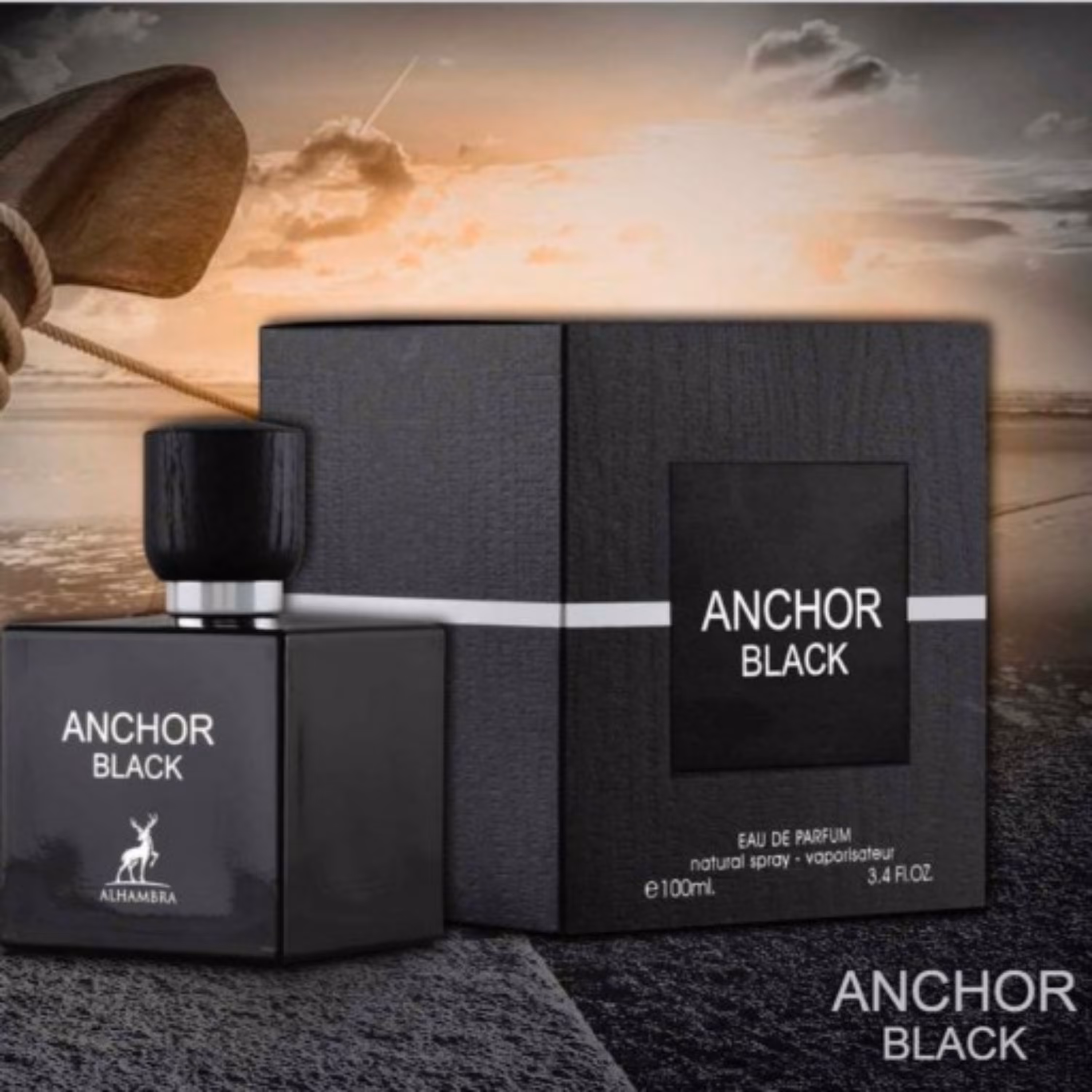 عطر مردانه Maison Alhambra Anchor Black