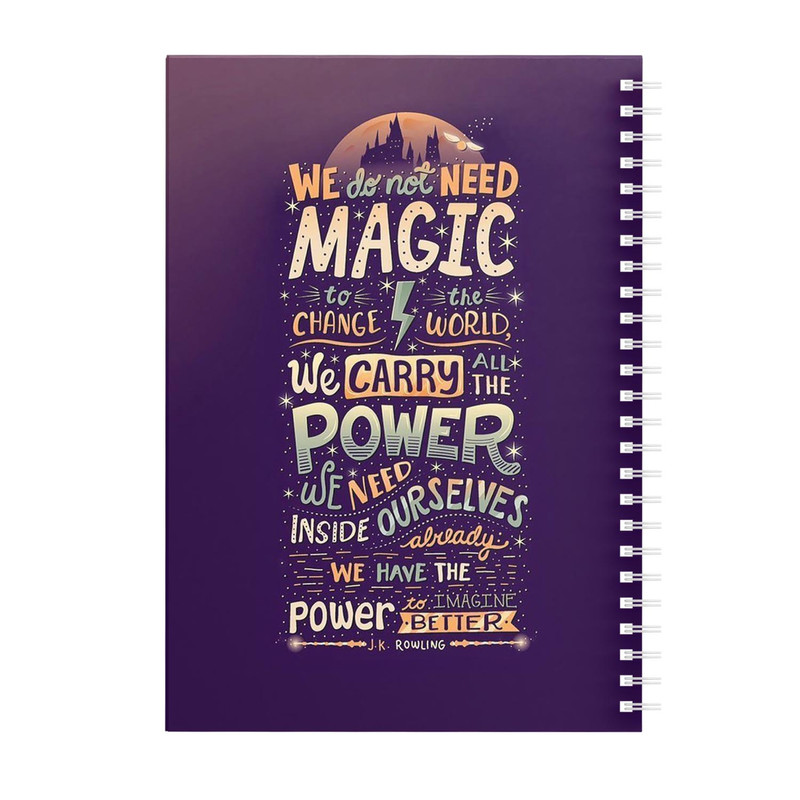 دفتر یادداشت باژیکان مدل هری پاتر کد 2011136