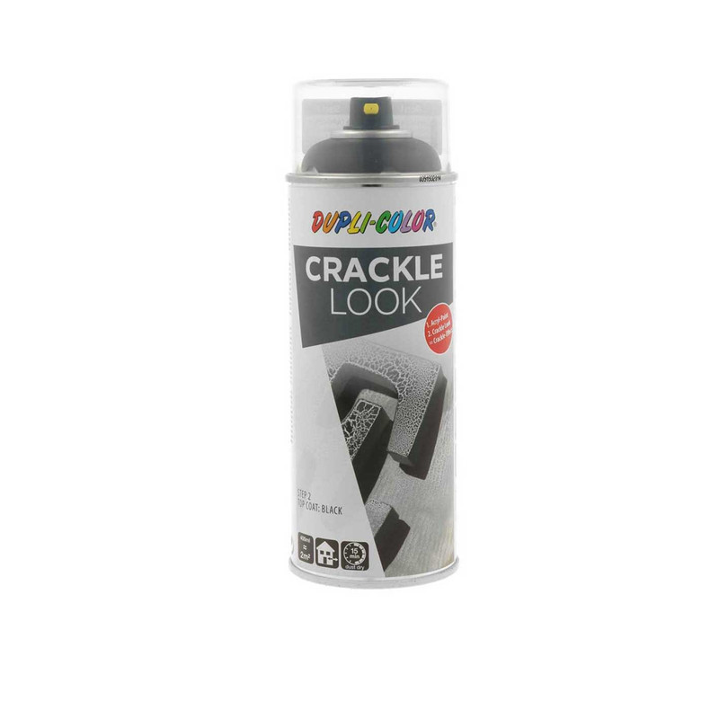 اسپری رنگ ترک مشکی دوپلی کالر مدل CRACKLE LOOK حجم 400 میلی لیتر