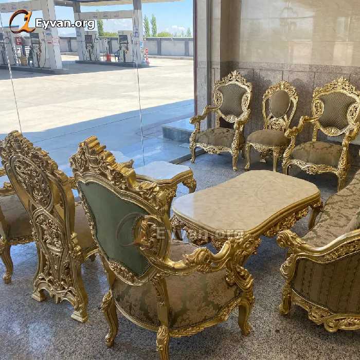 مبل سلطنتی تاج | طرح لاکچری کد ms2030