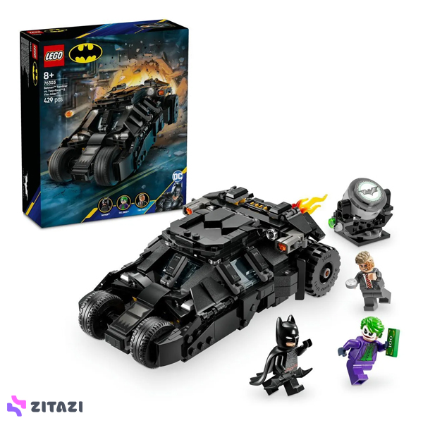لگو سری بتمن مدل Batman Tumbler vs. Two-Face and The Joker کد 76303