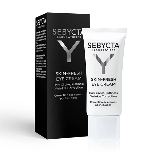 کرم دور چشم بهبود دهنده تیرگی و پف سبیکتا | Skin Fresh Eye Cream - Sebycta