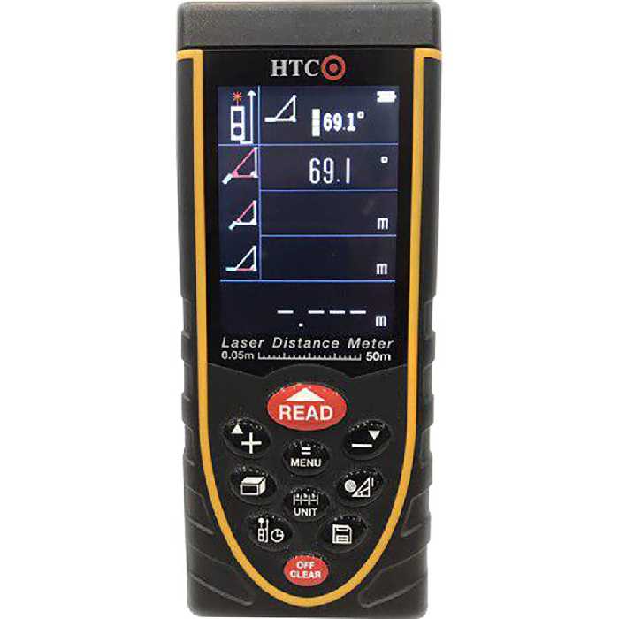 متر لیزری اچ تی سی مدل اچ تی 50
