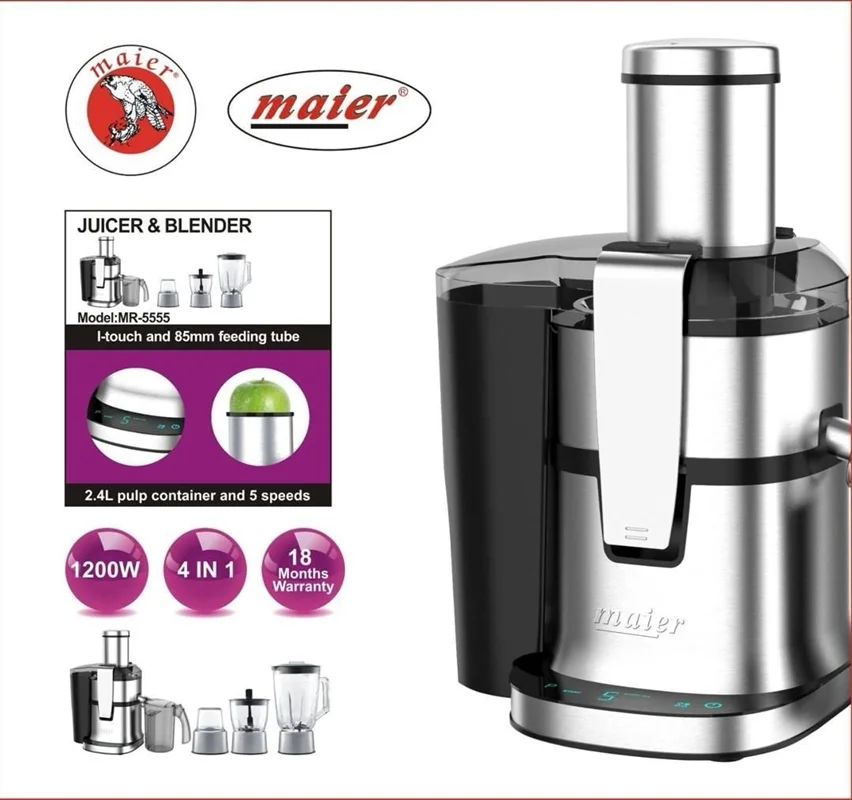 آبمیوه گیر 4 کاره مایر مدل MR-5555