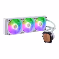 خرید خنک کننده مایع پردازنده کولر مستر Cooler Master MasterLiquid 360L CORE ARGB White با بهترین قیمت
