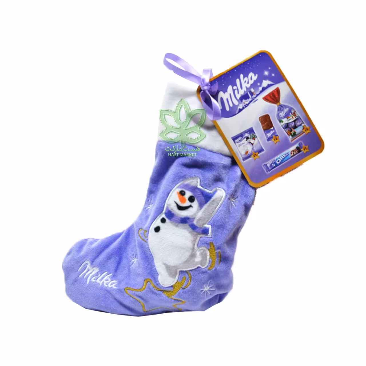 جوراب کریسمس 5 تکه میلکا - milka