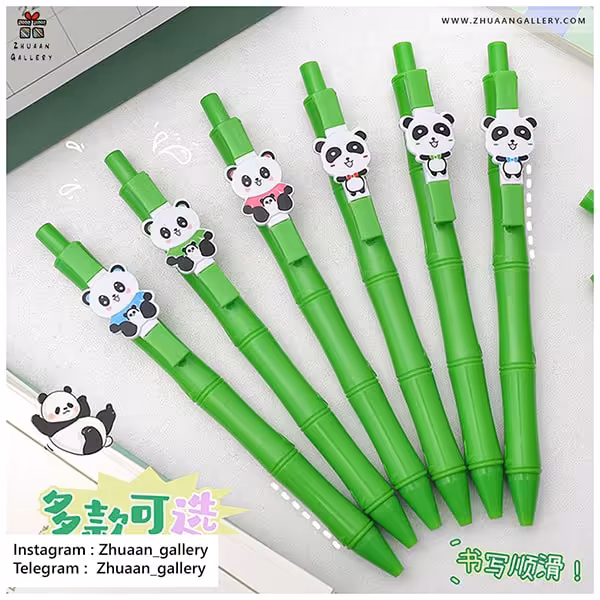 روان نویس فشاری بامبو پاندایی