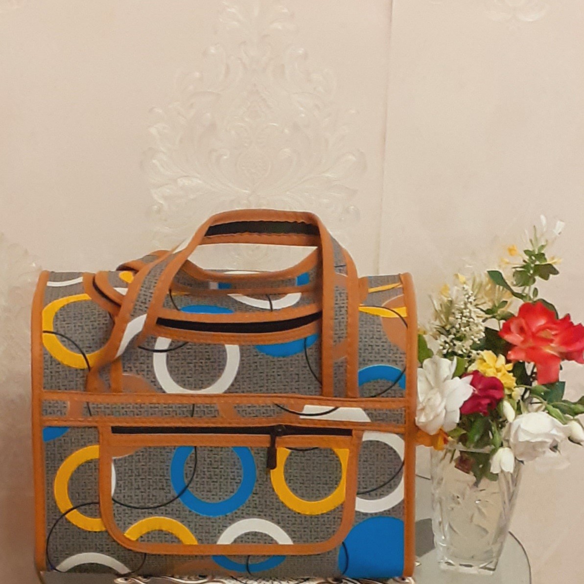 ساک مسافرتی  متوسط تک تترون ،جاجیم 