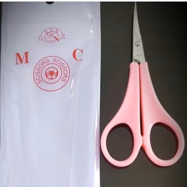 قیچی دسته صورتی