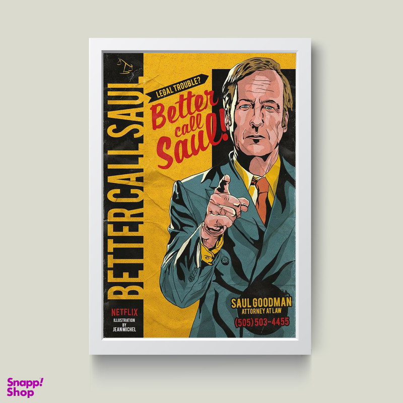 تابلو مدل دکوراتیو better call saulکدG5-17