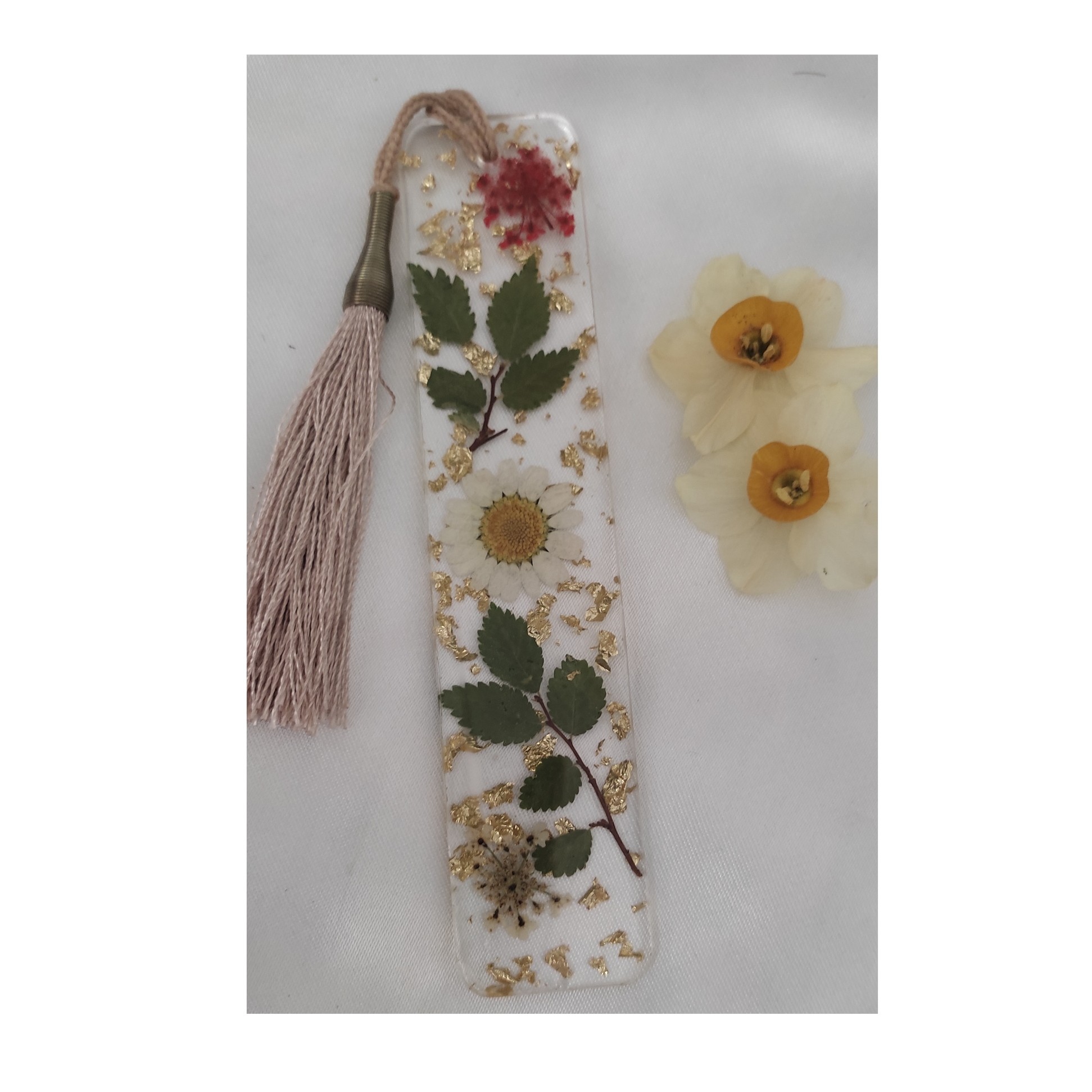 نشانگر رزینی  شفاف طرح طبیعت  مخصوص گذاشتن بین صفحات کتاب 