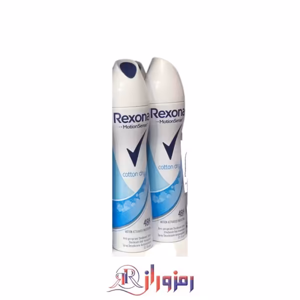 اسپری ضد تعریق زنانه رکسونا مدل cotton dry حجم 200 میل