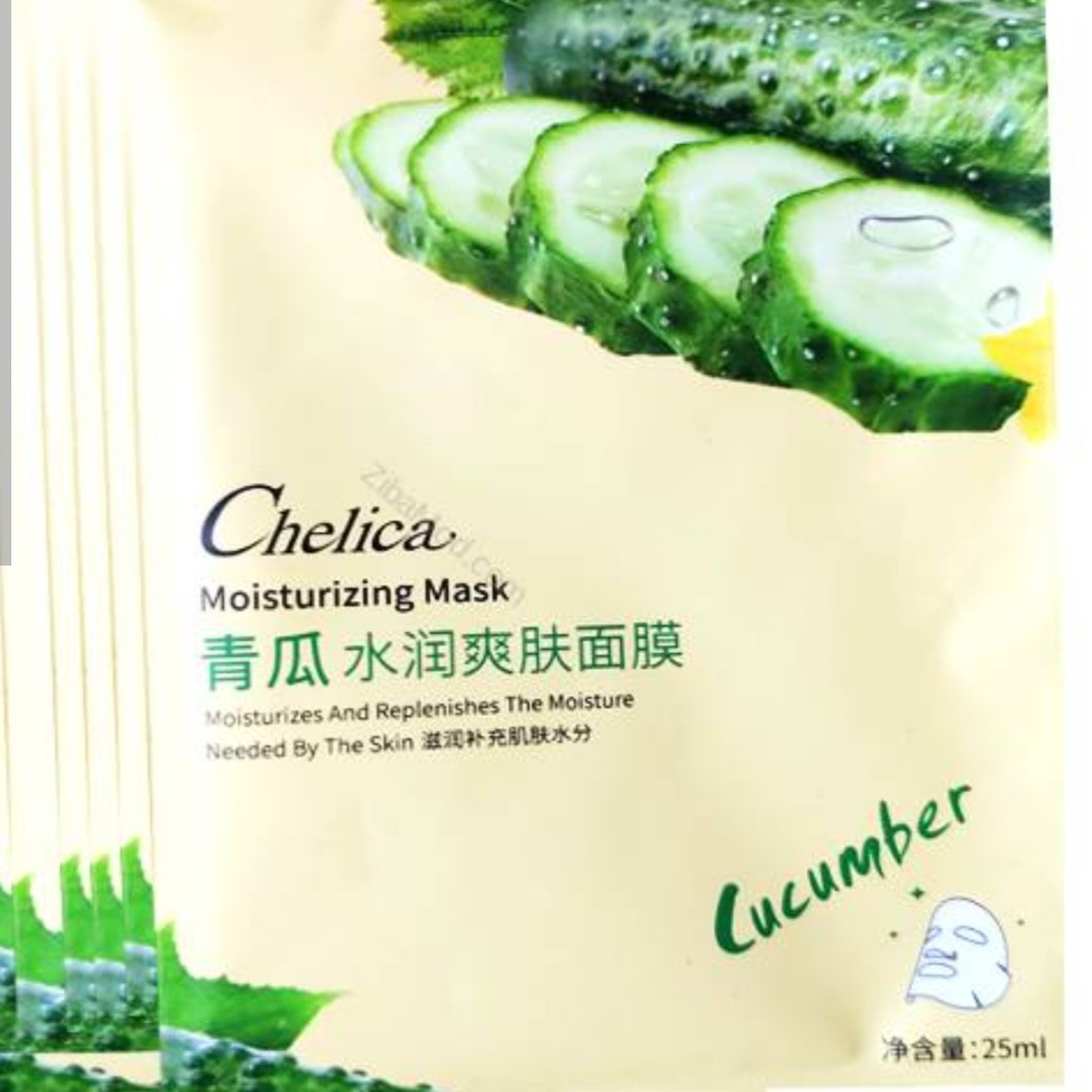 ماسک ورقه ای خیار چلیکا( آرایشی و بهداشتی تابان)