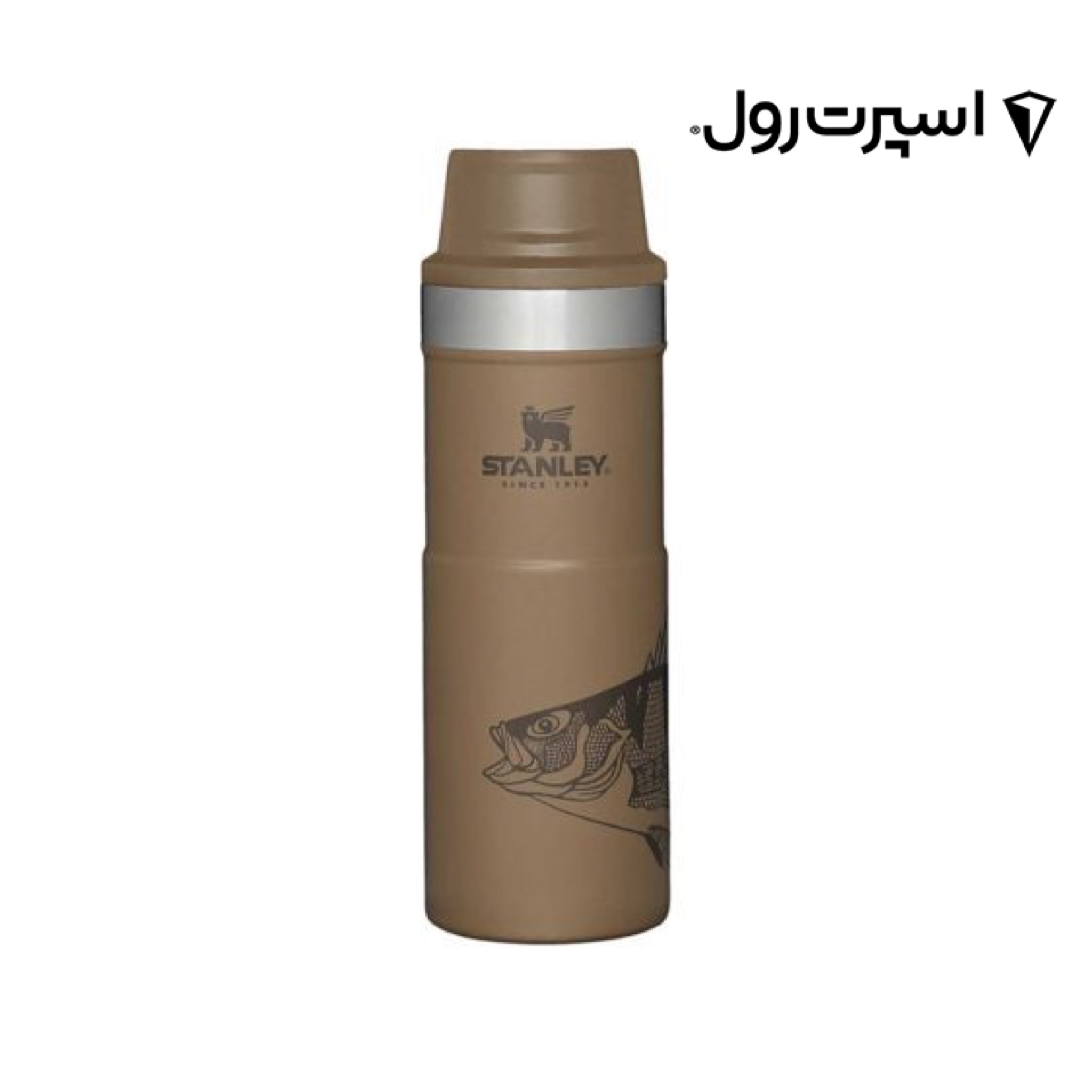 ماگ استنلی 500 میلی لیتر دکمه ای