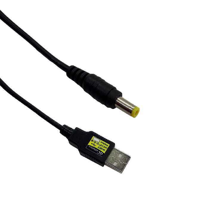 کابل تبدیل USB به DC مدل 12 ولت