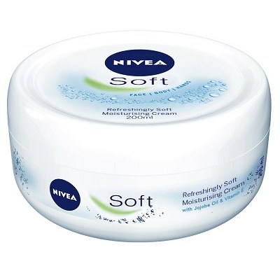 نیوآ کرم مرطوب کننده نیوآ سافت کاسه ای Nivea Soft حجم 200 میل