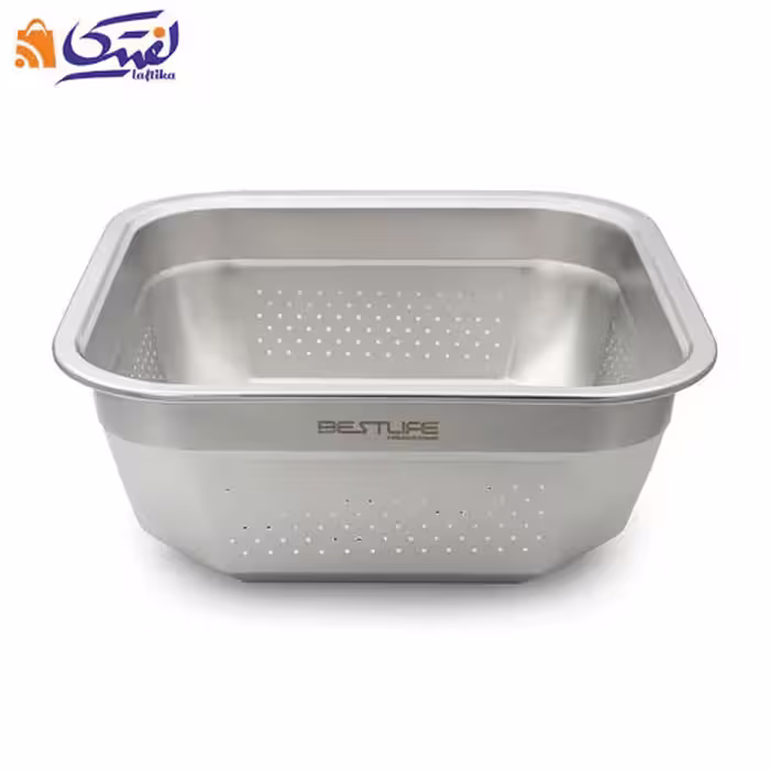 آبکش استیل مربع بست لایف دایموند سایز 34