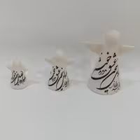 ست مجسمه فرشته سه تیکه سه سایز دستساز ایرانی