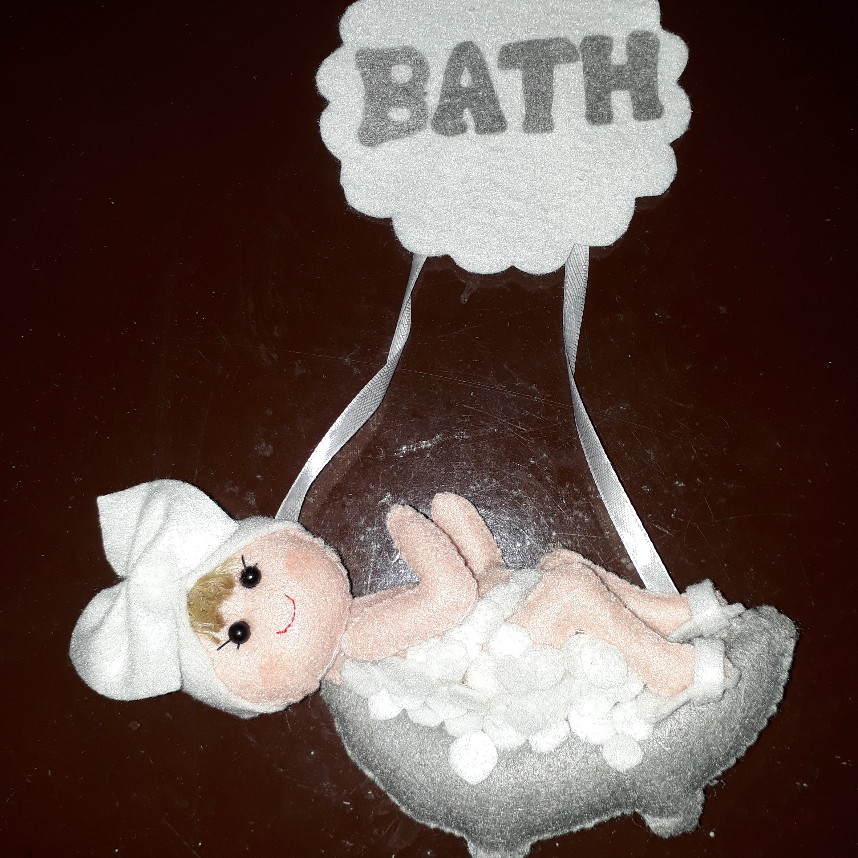 پک دوتایی نشانگر نمدی حمام و سرویس بهداشتی