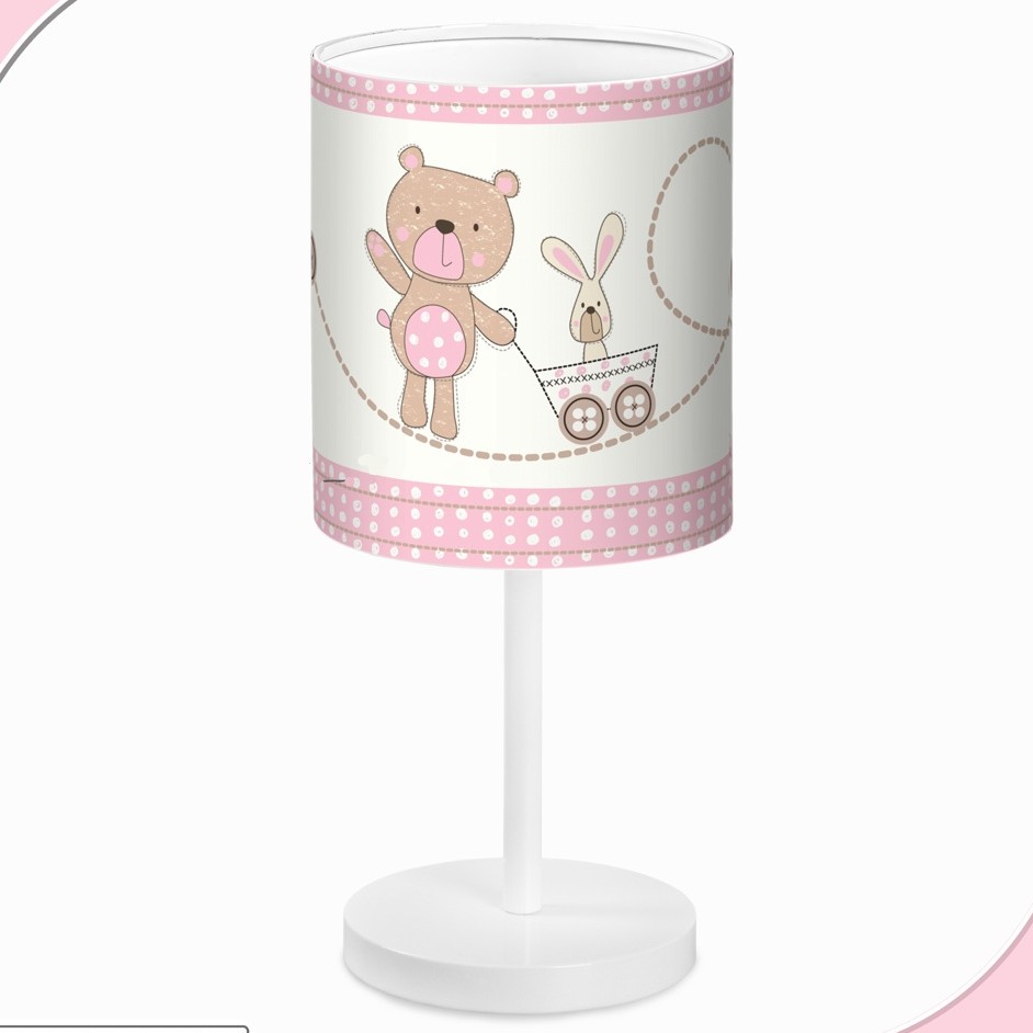 آباژور کودک طرح خرس و خرگوش کد 9580