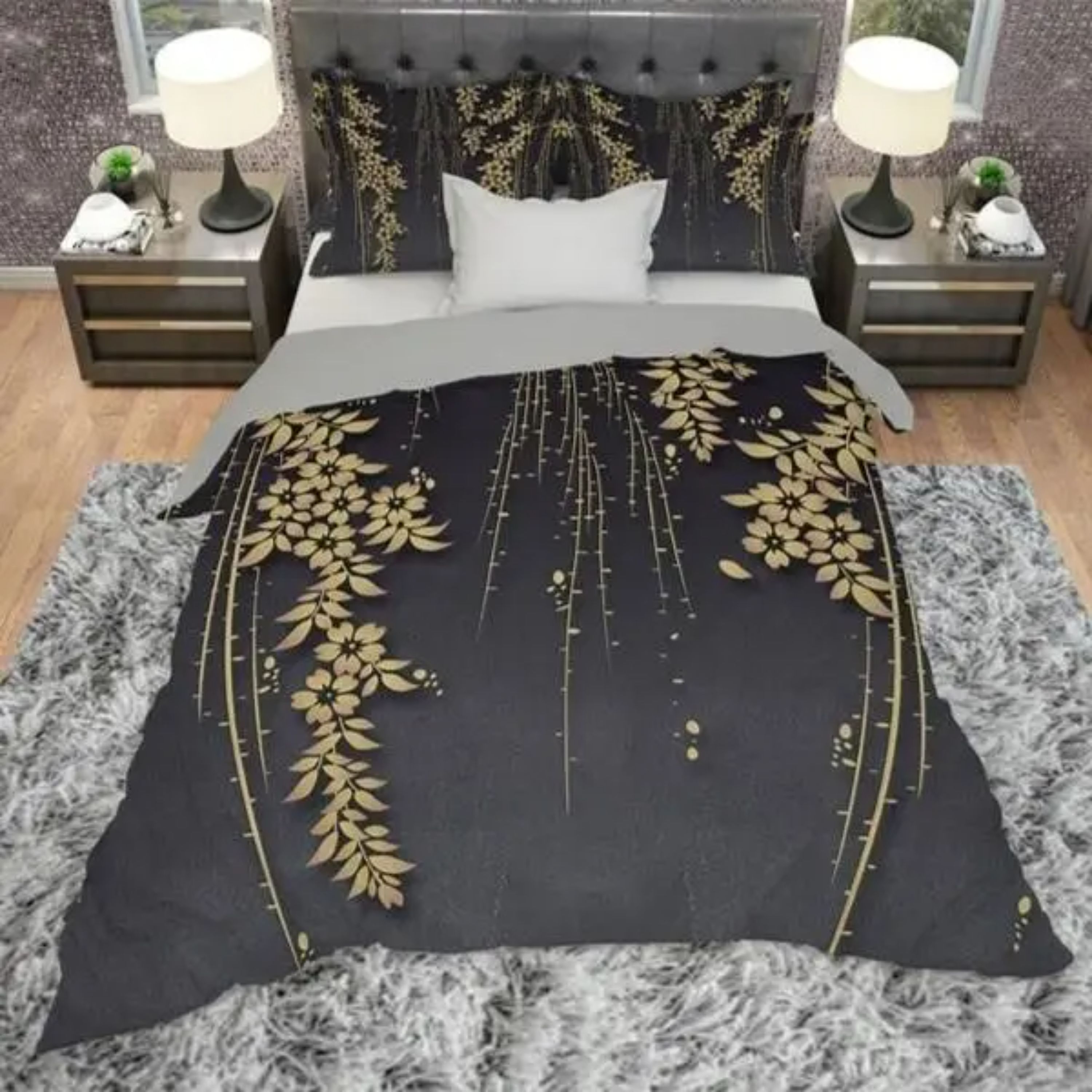 روتختی دونفره  چاپ سه بعدی میکرو شش تکه طرح گلاره