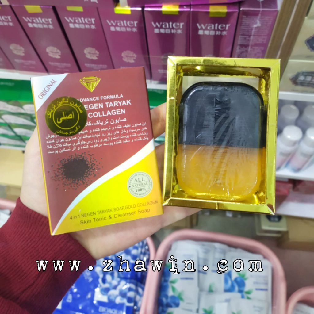 صابون کلاژن طلا اصل حجم 120 میل