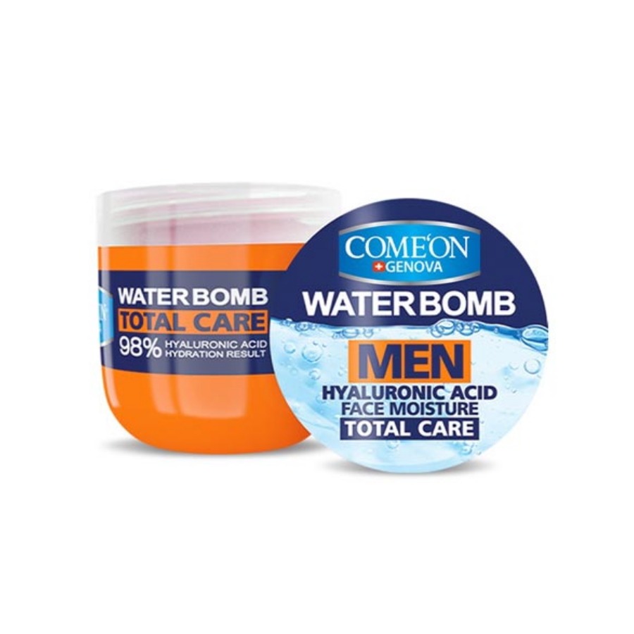 کرم صورت بمب آبرسان حاوی هیالورونیک اسید مخصوص آقایان کامان