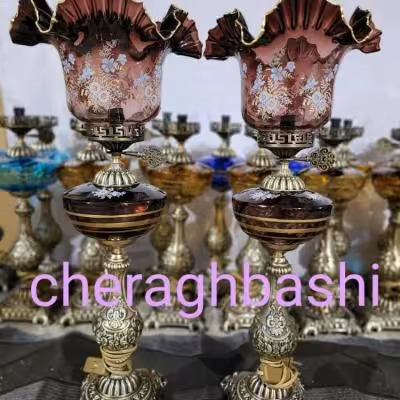 شمعدان چراغ لاله لب‌چین