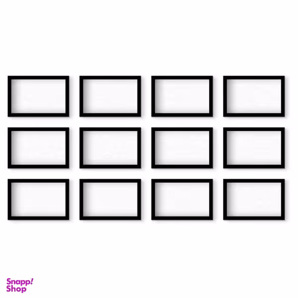 قاب عکس مدل 2025 مجموعه 12 عددی