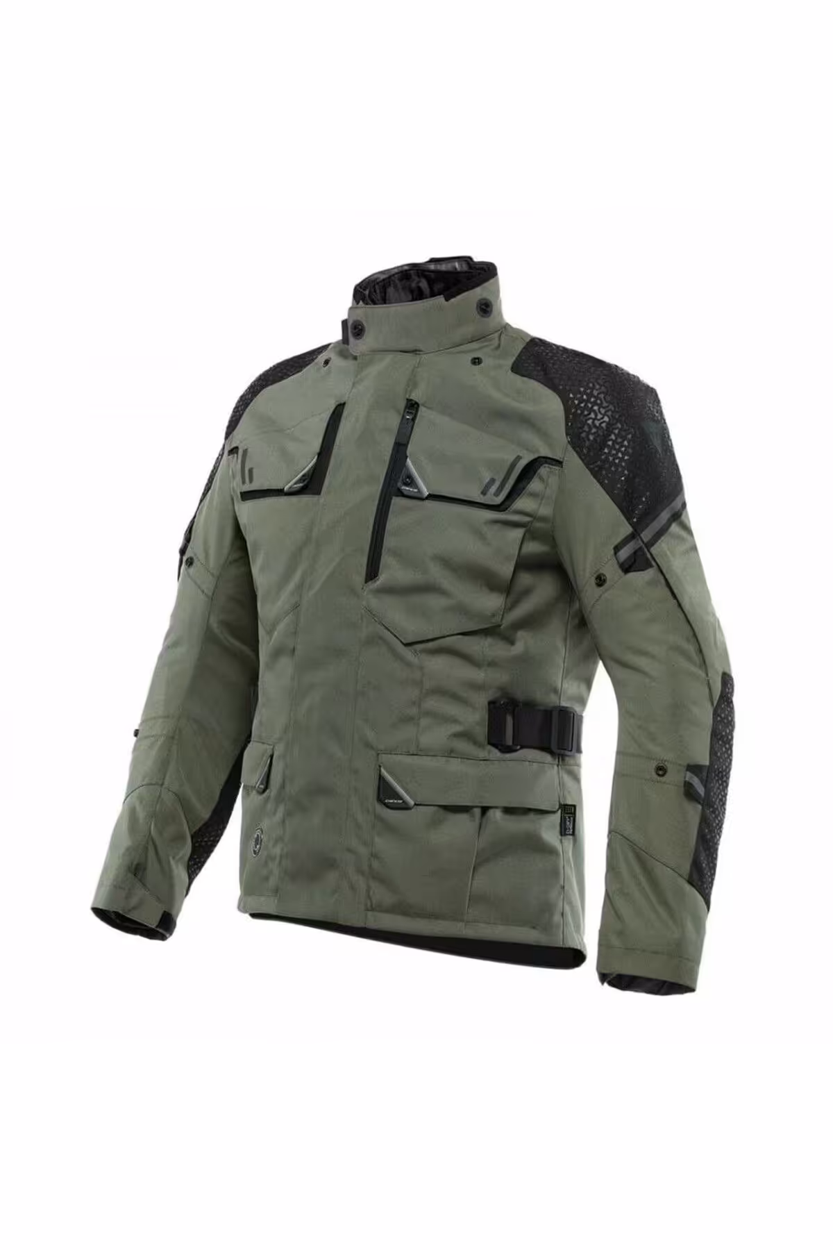 کاپشن موتورسوار سبز مردانه موتور Ladakh 3L D خشک ارتش مونته داینس Dainese
