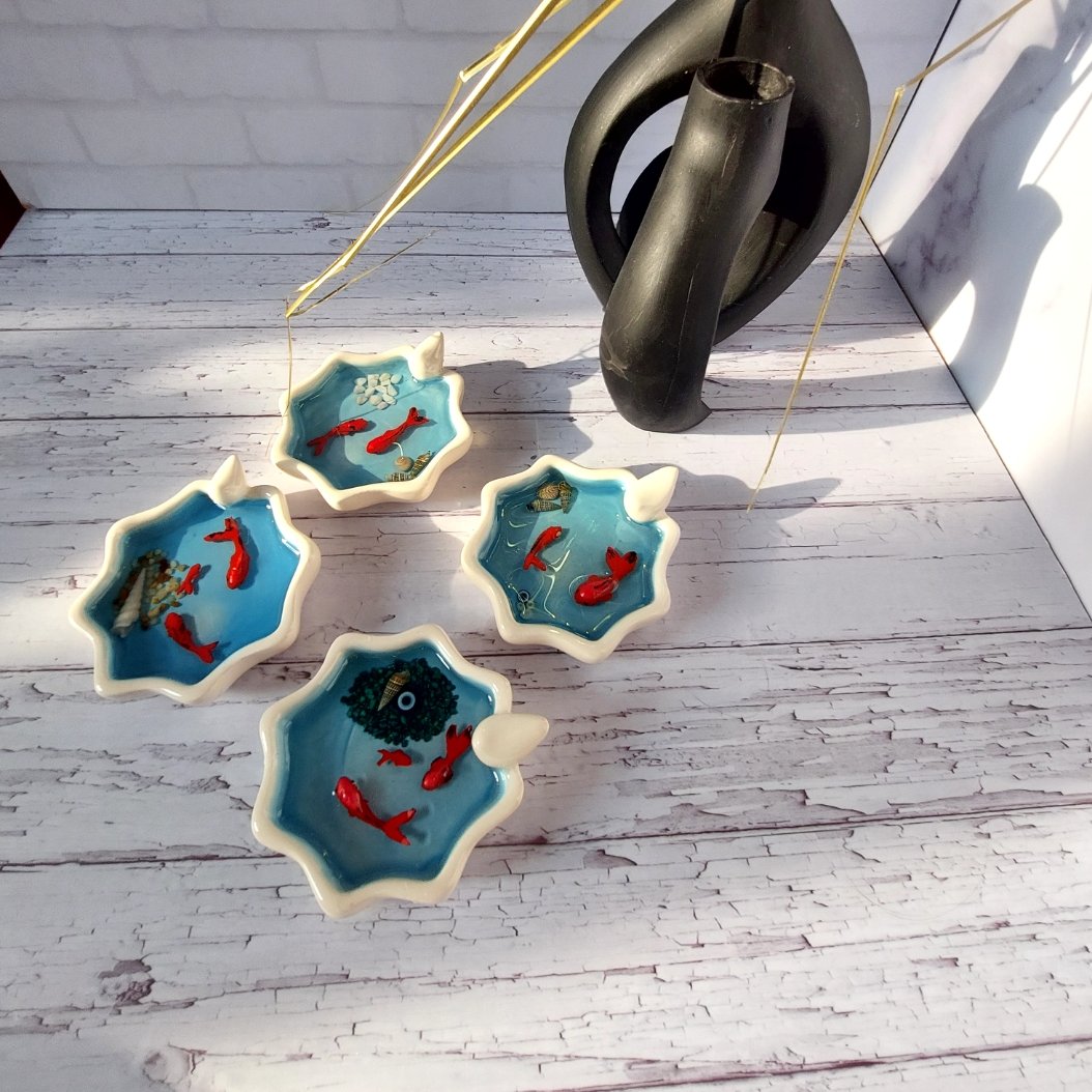 ماهی خمیری رزینی سفره هفت سین  