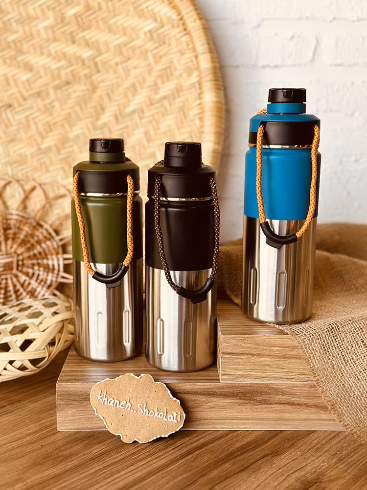 قمقمه بند دار طرح کچوا کد00902