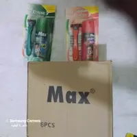 کف و ژیلت جنس باکیفیت و درجه  کمیاب یک کارتن 6عددی برند معروف مکس 