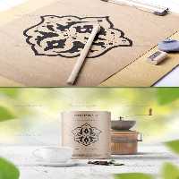 وکتور طرح نشان اسلیمی خاص | گرافیک با طعم تربچه