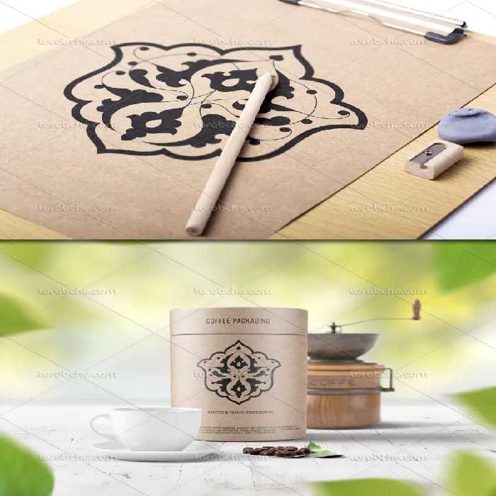 وکتور طرح نشان اسلیمی خاص | گرافیک با طعم تربچه