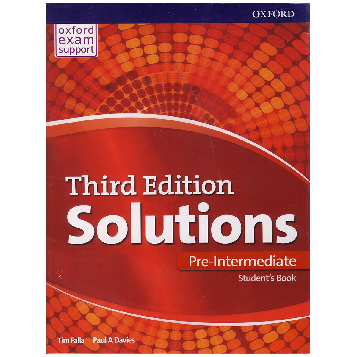کتاب زبان سولوشن Solutions Pre-Intermediate ویرایش سوم به همراه کتاب کار