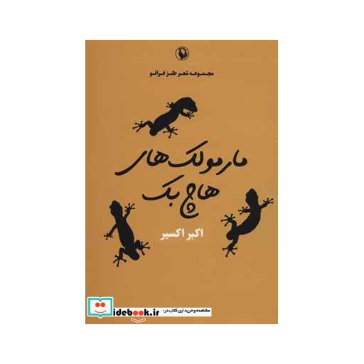 کتاب مارمولک های هاچ بک اثر اکبر اکسیر
