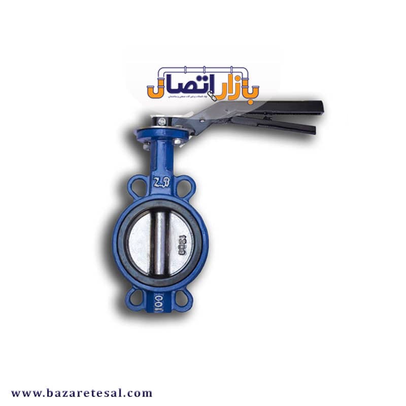 شیر پروانه ای چدنی مهاب