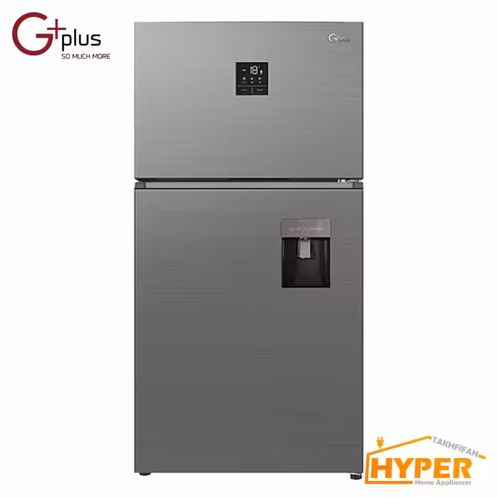 یخچال فریزر جی پلاس GRF-J505S نقره ای