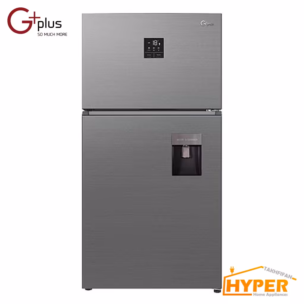 یخچال فریزر جی پلاس GRF-J505S نقره ای