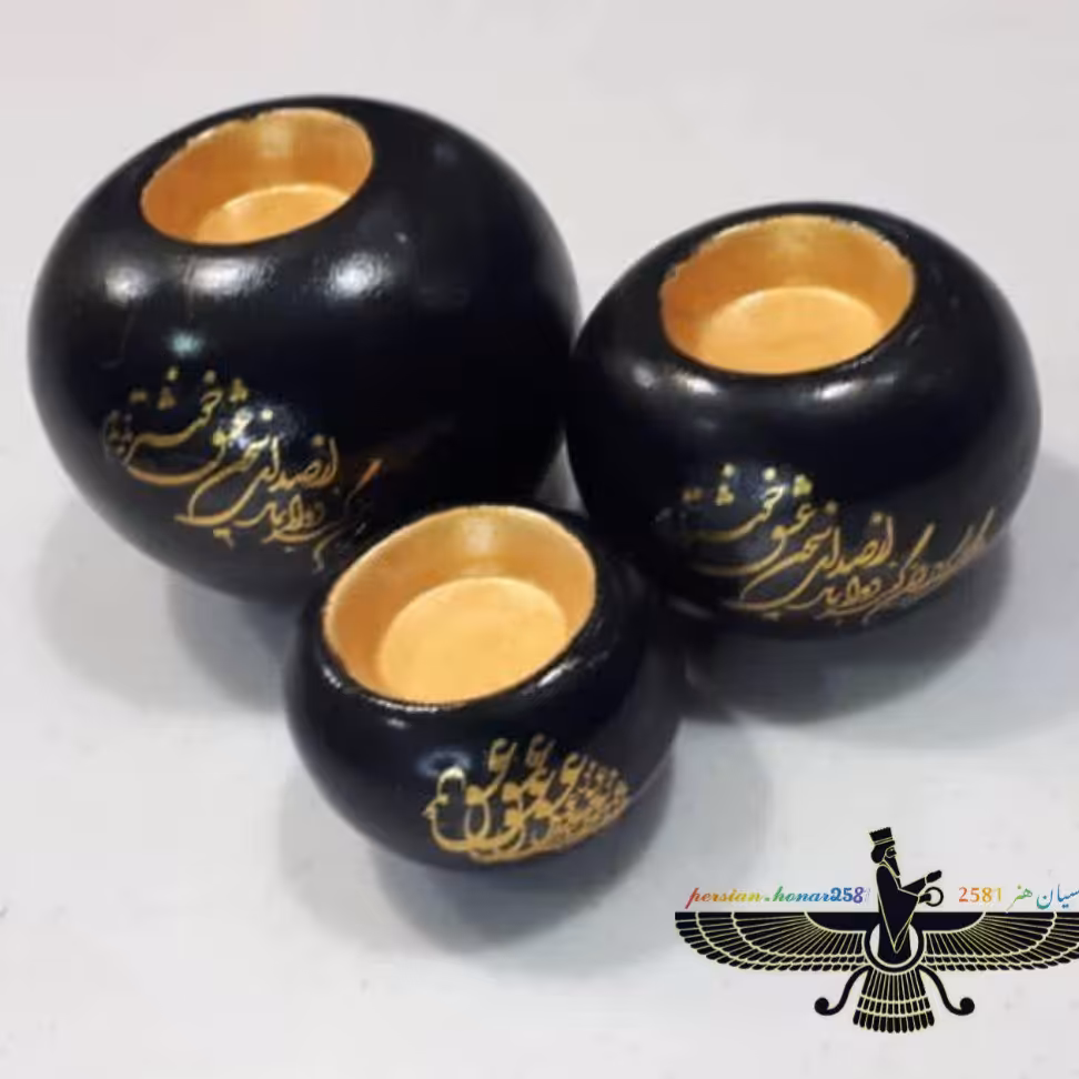 ست شمعدان توپی 