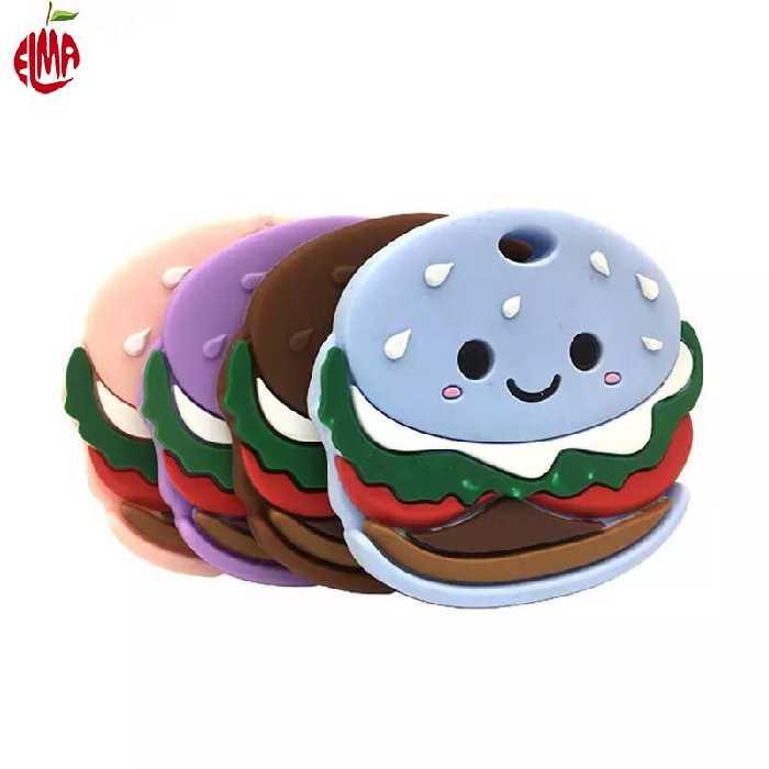 دندانگیر سلیکونی همبرگر