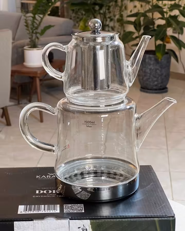 کتری قوری تمام پیرکس کاراجا